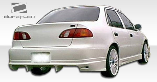 1998-2002 Toyota Corolla Duraflex Bomber Rear Bumper Cover - 1 Piece