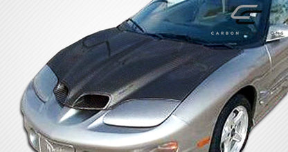 1998-2002 Pontiac Firebird Carbon Creations WS-6 Hood - 1 Piece