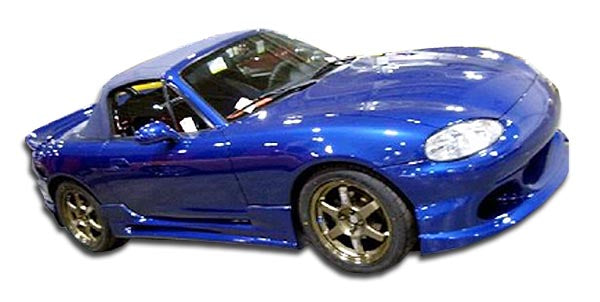 1999-2005 Mazda Miata Duraflex Bomber Side Skirts Rocker Panels - 2 Piece