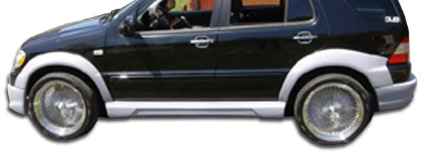 1998-2001 Mercedes ML Class W163 Duraflex W-1 Fender Flares - 4 Piece