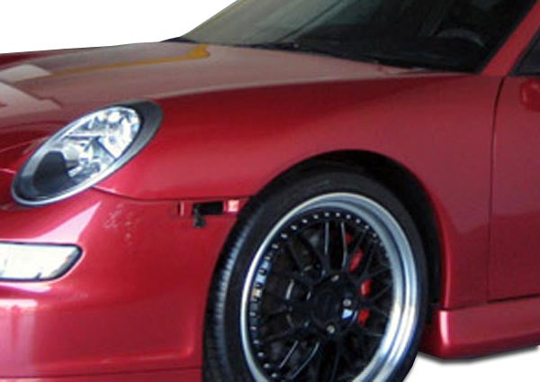 1999-2004 Porsche 911 Carrera 996 1997-2004 Porsche Boxster 986 Duraflex 997 GT-3 RS Conversion Fenders - 2 Piece