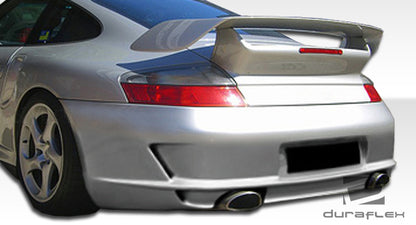 1999-2004 Porsche 911 Carrera 996 C2 C4 997 Duraflex GT-3 RS Conversion Rear Bumper Cover - 1 Piece