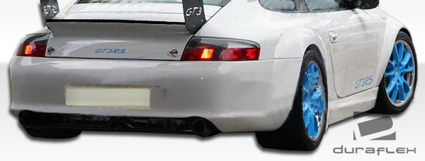 2002-2004 Porsche 911 Carrera 996 C2 C4 Duraflex GT3 RSR Look Wide Body Rear Bumper Cover - 1 Piece