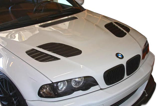 2000-2003 BMW 3 Series E46 2DR Duraflex GTR Look Hood - 1 Piece