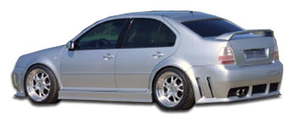 1999-2004 Volkswagen Jetta Duraflex Piranha Side Skirts Rocker Panels - 2 Piece