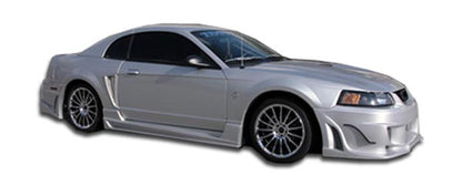 1999-2004 Ford Mustang Duraflex Bomber Side Skirts Rocker Panels - 2 Piece