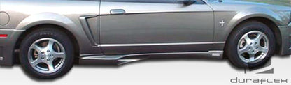 1999-2004 Ford Mustang Duraflex KR-S Side Skirts Rocker Panels - 2 Piece