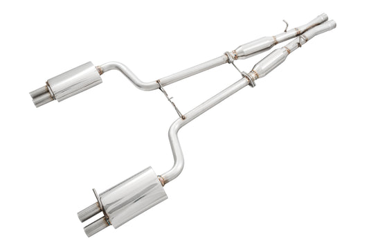 AWE Touring Edition Exhaust for Audi B7 S4 - Chrome Silver Tips