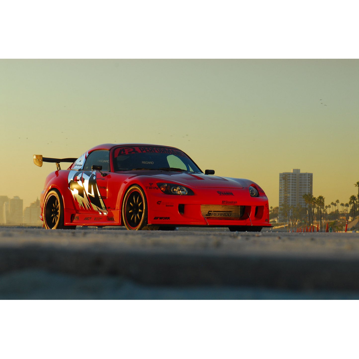 Honda S2000 S2-GT Widebody Aerodynamic Kit 2000 - 2009