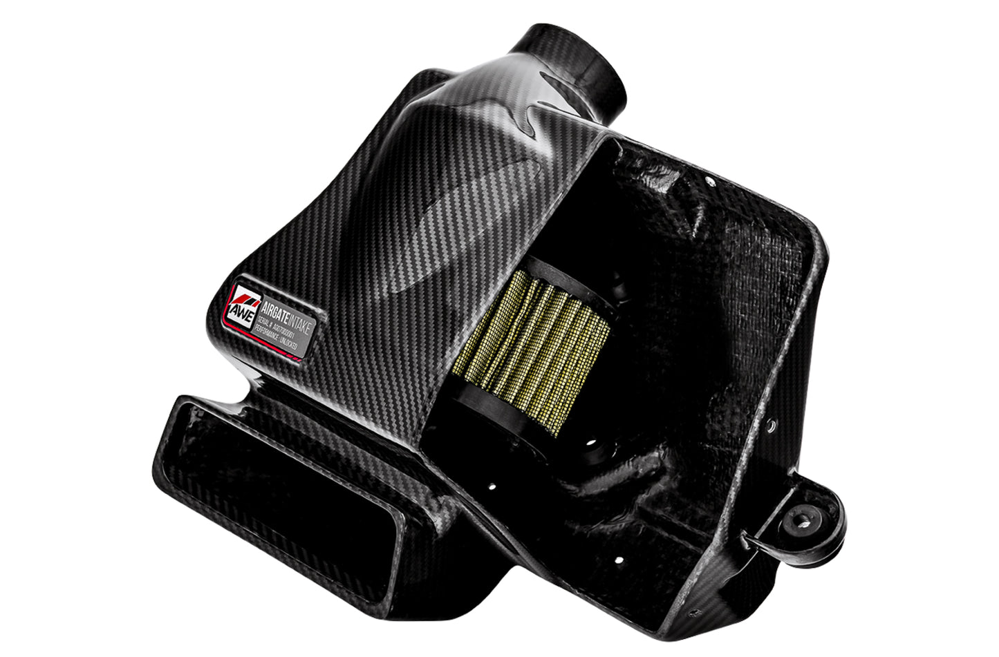 AWE AirGate™ Carbon Intake for Audi / VW MQB (1.8T / 2.0T) - Without Lid