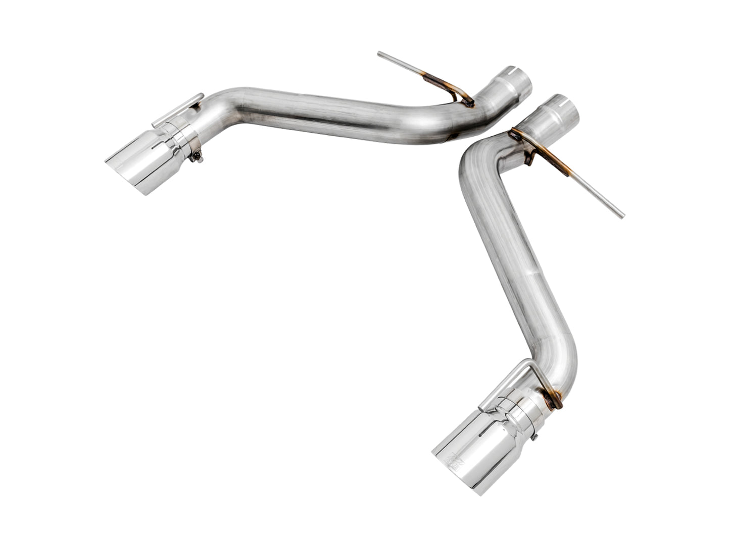 AWE Track Edition Axle-back Exhaust for Gen6 Camaro SS / LT1 - Chrome Silver Tips (Dual Outlet)