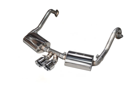 AWE Performance Exhaust System for Porsche 981 - With Chrome Silver Tips