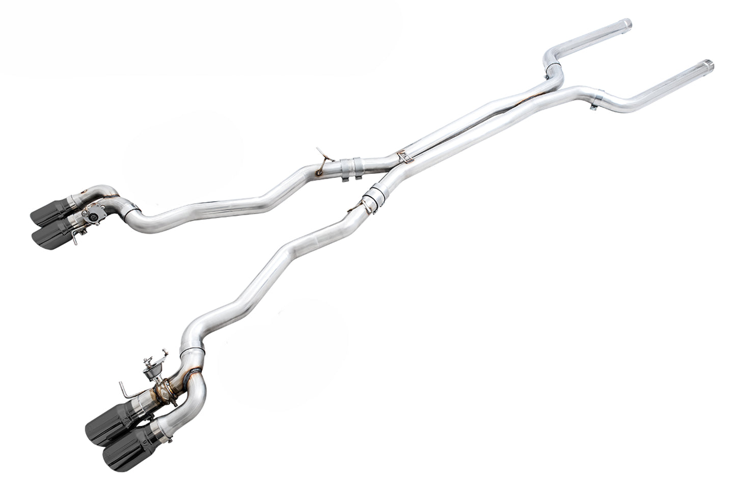 AWE SwitchPath™ Catback Exhaust for BMW F90 M5 - Diamond Black Tips