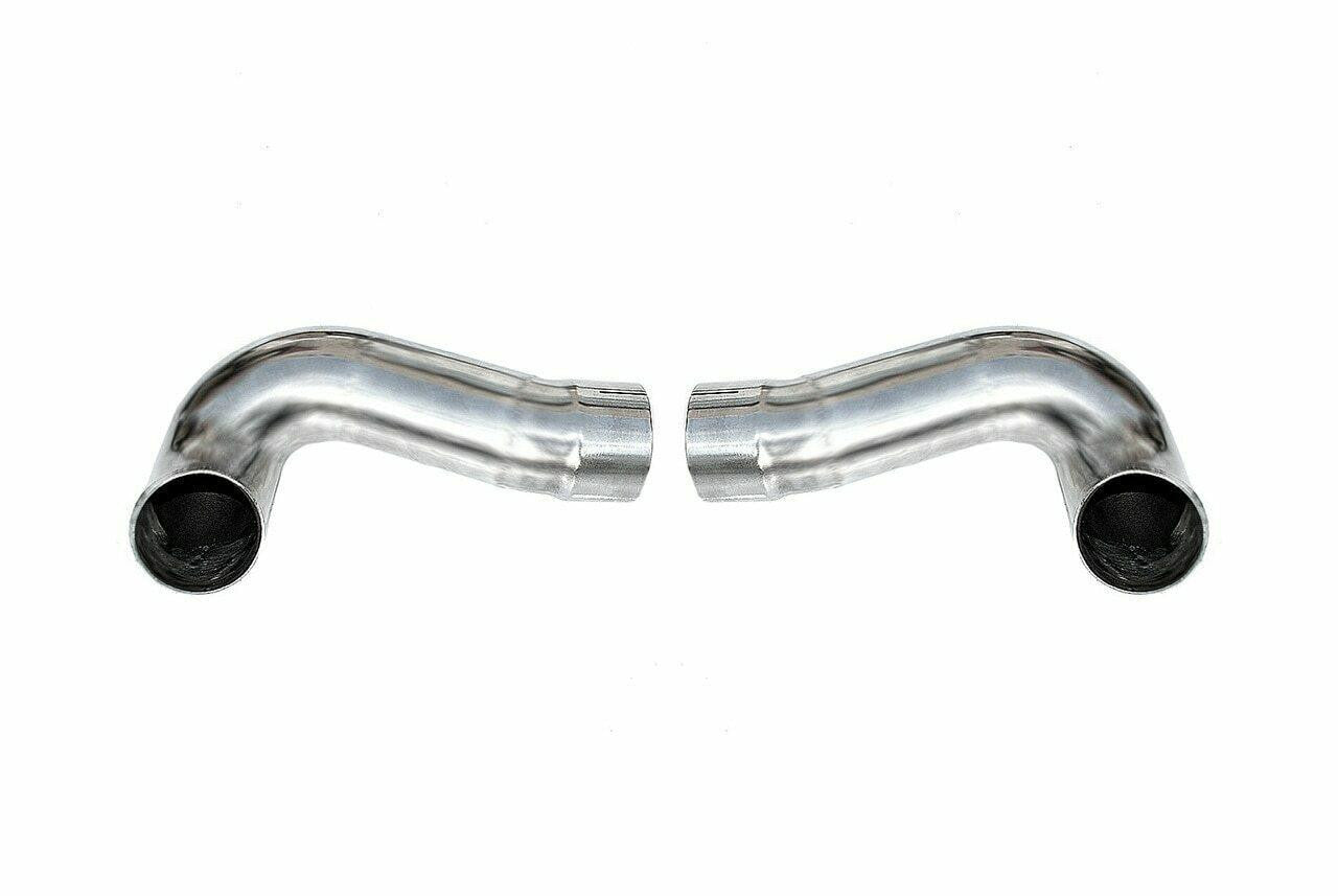 Fabspeed Porsche 997.2 Carrera Side Muffler Bypass Pipes (2009-2012)