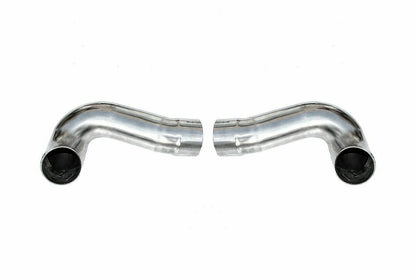 Fabspeed Porsche 997.2 Carrera Side Muffler Bypass Pipes (2009-2012)