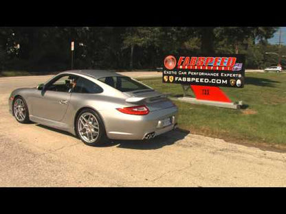 Fabspeed Porsche 997.2 Carrera Maxflo Performance Side Exhaust System (2009-2012)