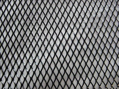 Diamond Cut Mesh Grille (black) - 2 Piece