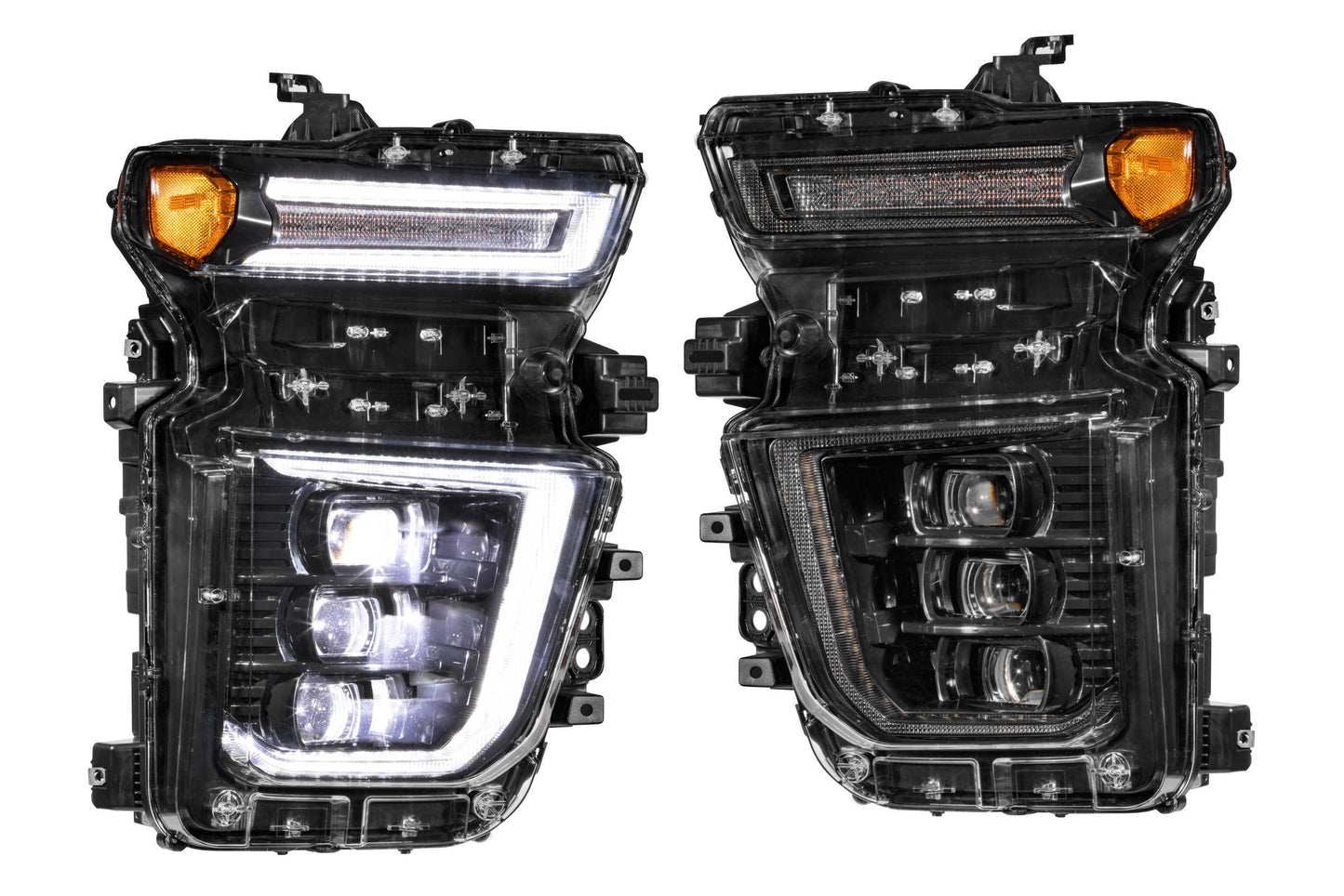 XB LED Headlights: Chevrolet Silverado HD (20-24) (Pair)