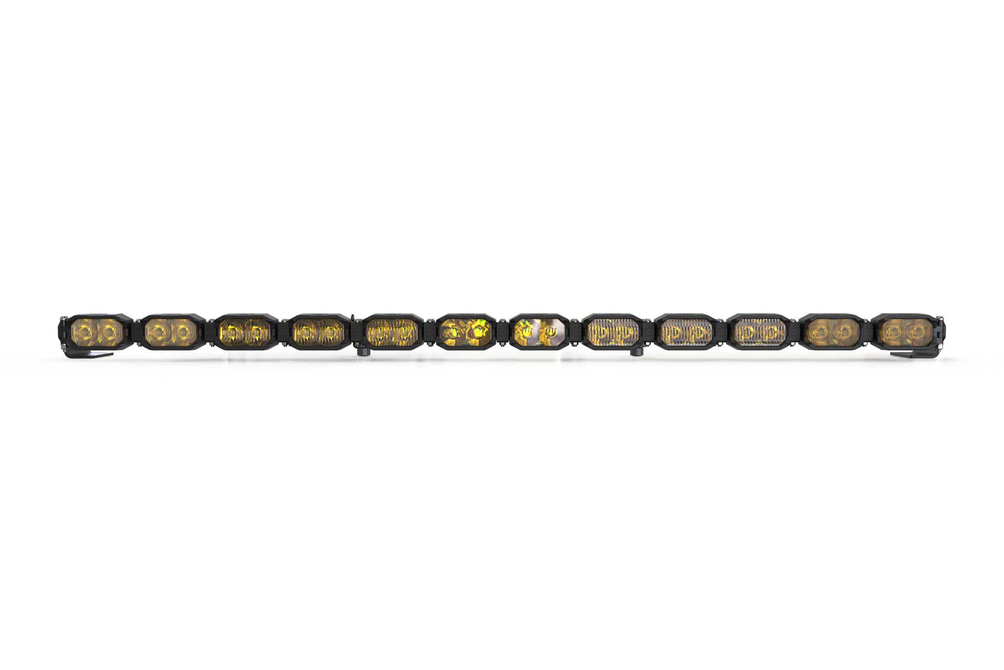 Single-Row BangerBar: (12 Pod / 47") (NCS Power - Yellow)