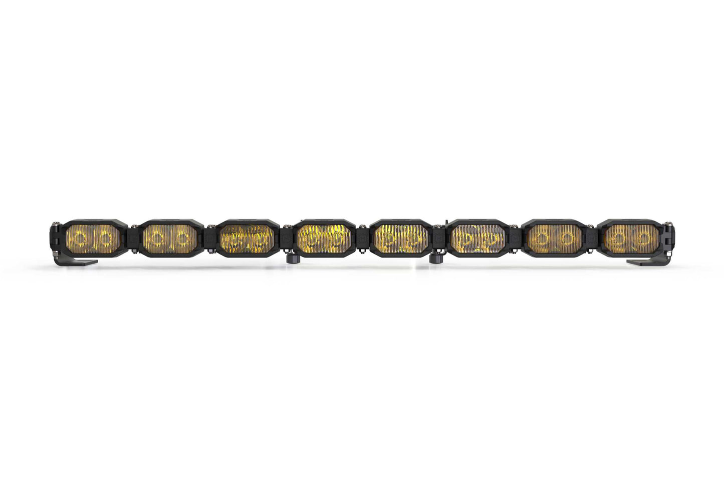 Single-Row BangerBar: (8 Pod / 31.5") (NCS Power - Yellow)