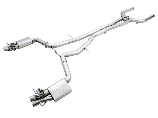 AWE SwitchPath™ Exhaust System for '19-'21 Mercedes-Benz W205 AMG C63/S Coupe - Dynamic Performance Exhaust cars (no tips)