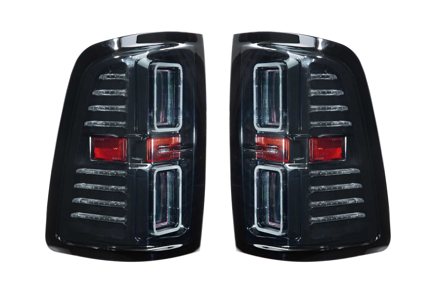 XB LED Tail Lights: Dodge Ram 1500 (19+) (Pair / Smoked)