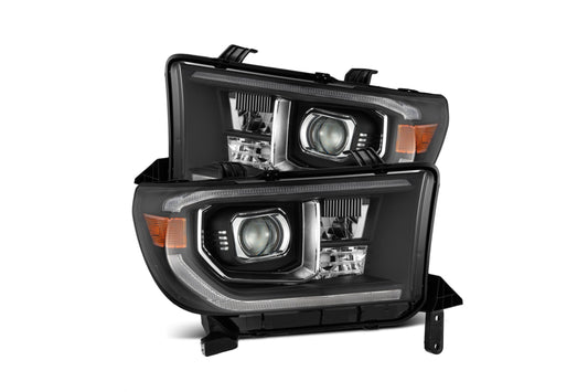 ARex Pro Halogen Headlights:: Toyota Tundra (07-13) - Gloss Black (Set)