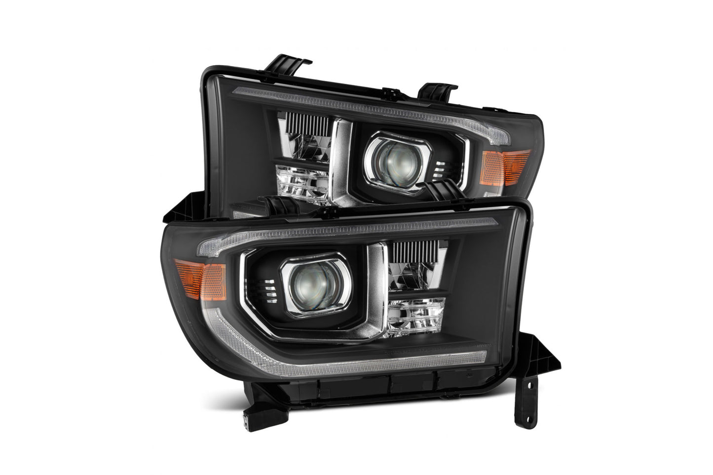 ARex Luxx LED Headlights: Toyota Tundra (07-13) - Black w/ Adj (Set)