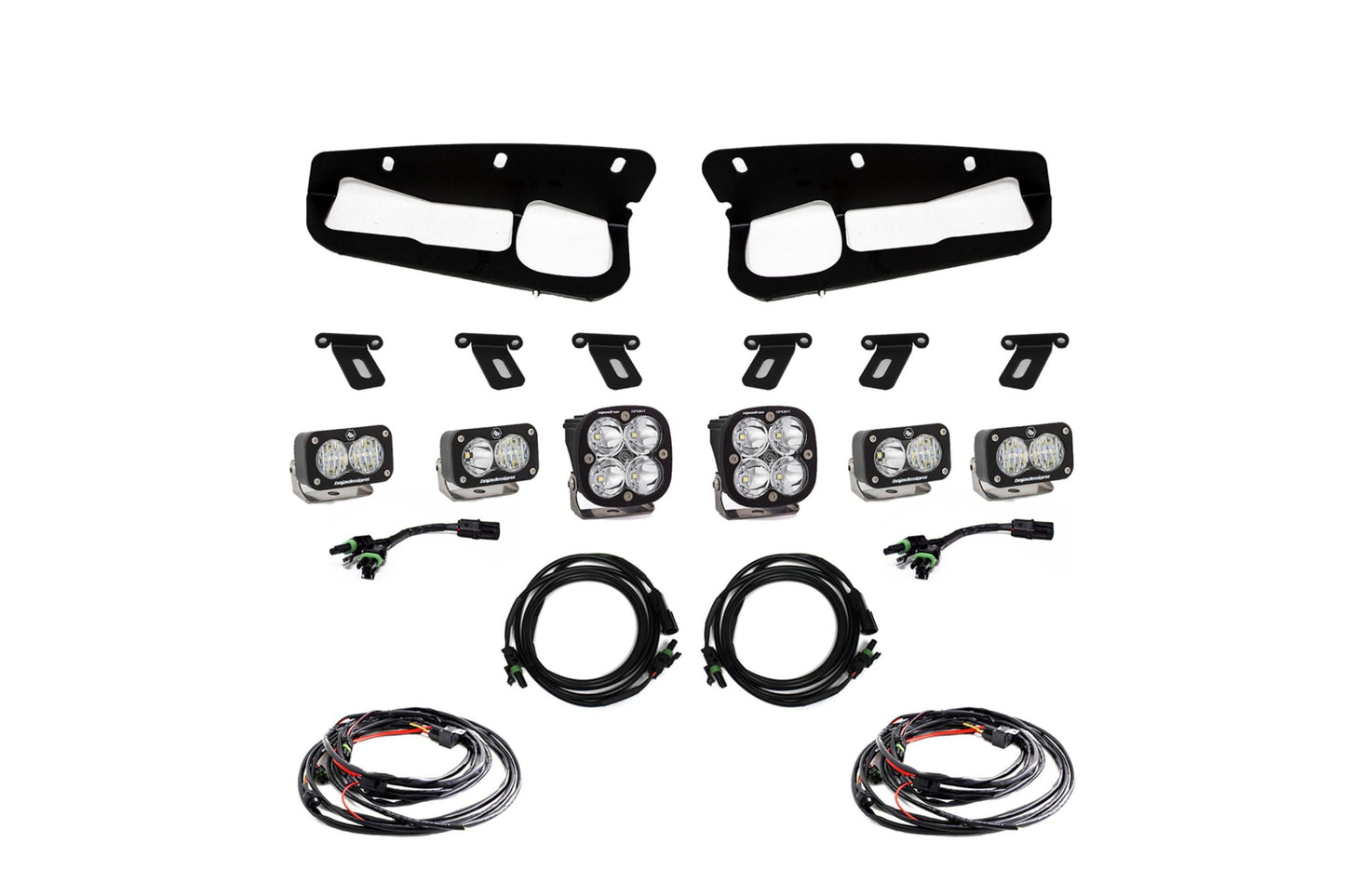 BD LED Fog Kit: 21+ Bronco (White SAE)