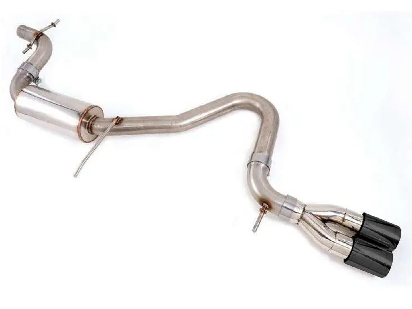 AWE Touring Edition Exhaust for MK6 Jetta TDI - Diamond Black Tips