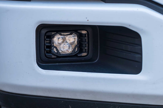 Morimoto 4Banger Fog Light Kit: 15-20 F150 (HXB White SAE Wide Beam)