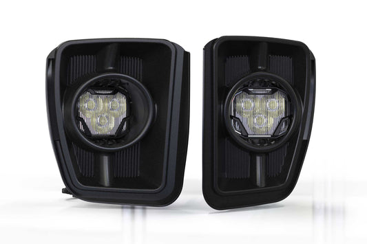 Morimoto 4Banger Fog Light Kit: 13-18 Ram 1500 (NCS White Spot Beam)