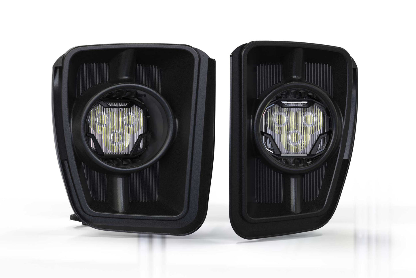 Morimoto 4Banger Fog Light Kit: 13-18 Ram 1500 (NCS Yellow SAE Wide Beam)