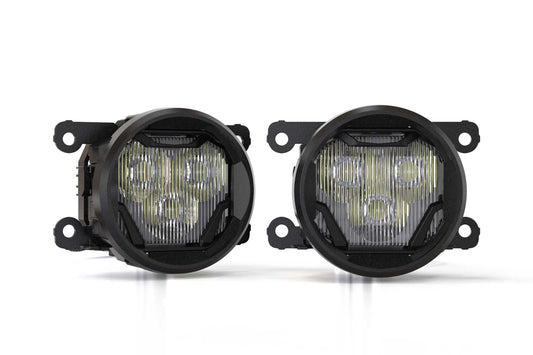 Morimoto 4Banger Fog Light Kit: Type S (NCS White SAE Wide Beam)