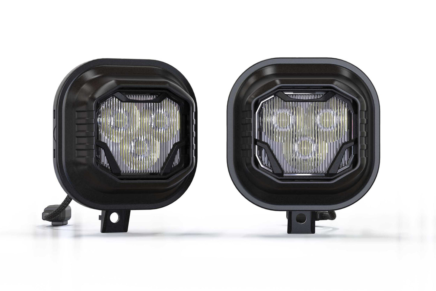 Morimoto 4Banger Fog Light Kit: 99-16 Super Duty (HXB White Combo Beam)