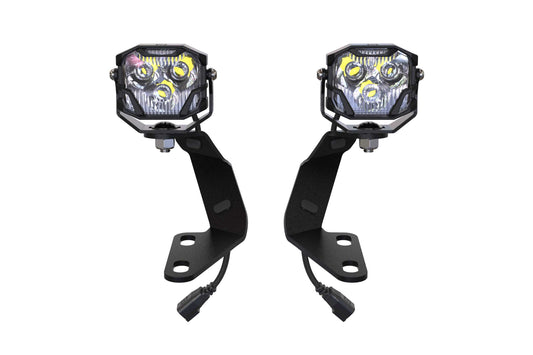 Morimoto 4Banger Ditch Light Kit: 10-13 4Runner (HXB White SAE Wide Beam)