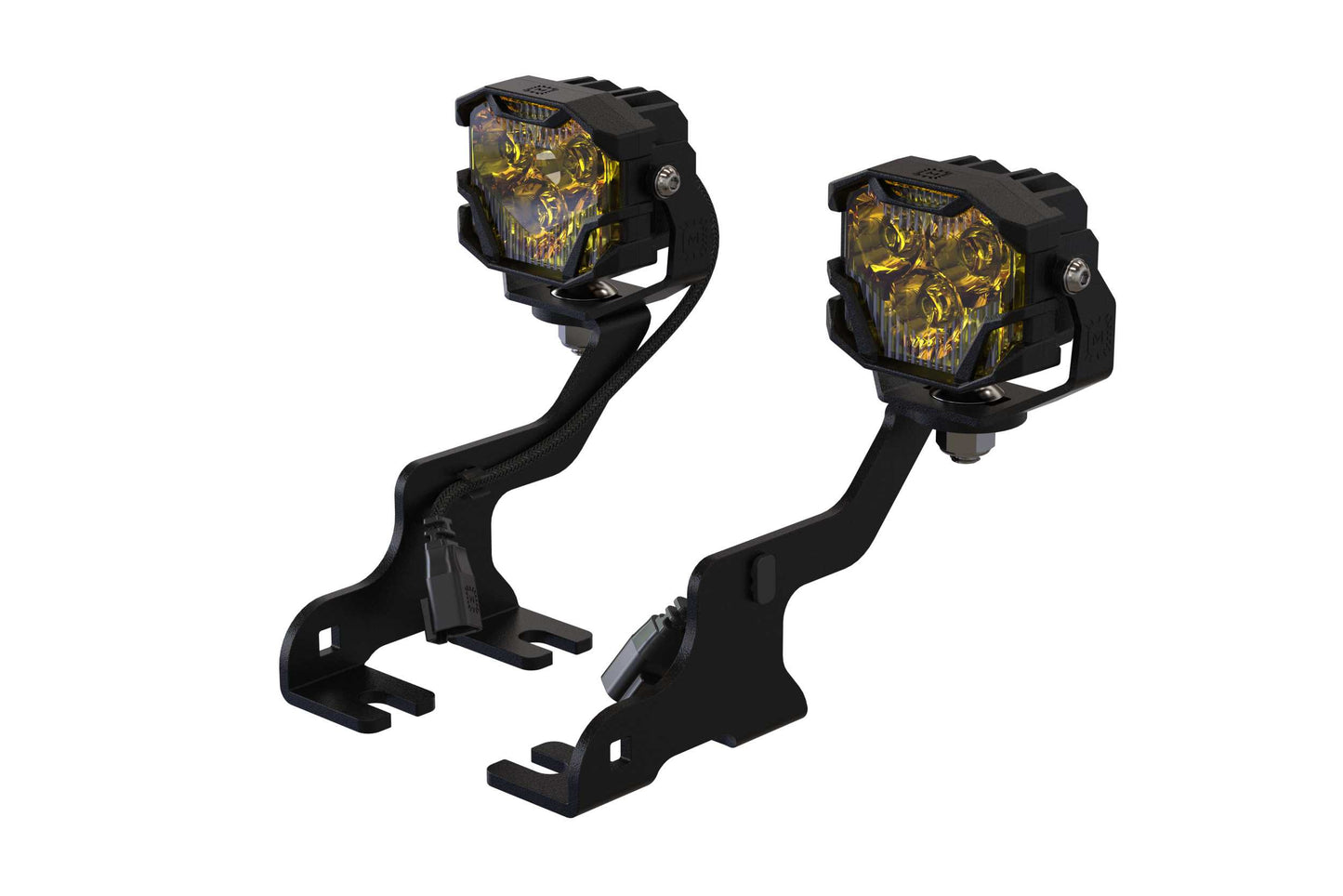 Morimoto 4Banger Ditch Light Kit: 09-14 F150 (HXB Yellow Combo Beam)