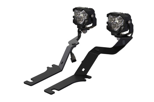 Morimoto 4Banger Ditch Light Kit: 17-20 Raptor (NCS White SAE Wide Beam)