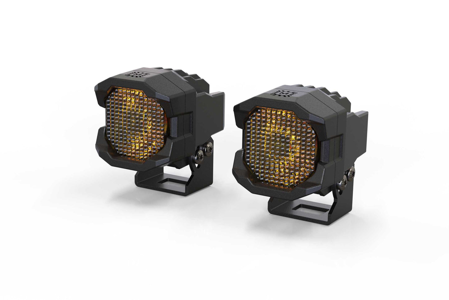 Morimoto 1Banger HXB LED Pod (Flood / Yellow)(Pair)