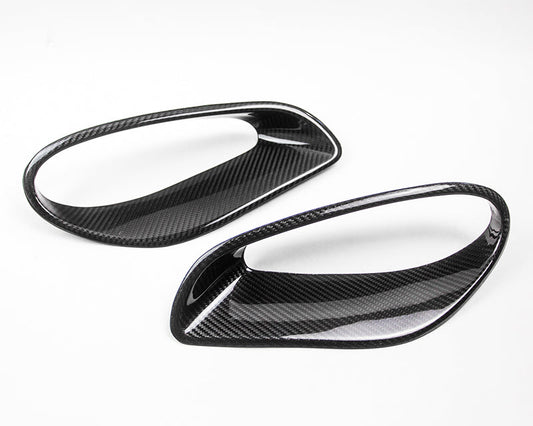 VR Aero Carbon Fiber Side Air Ducts Porsche 991 Turbo