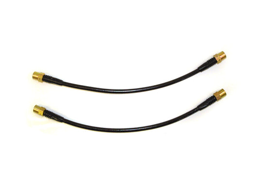 Agency Power Front Steel Braided Brake Lines Audi A4 B6 | B7 02-08