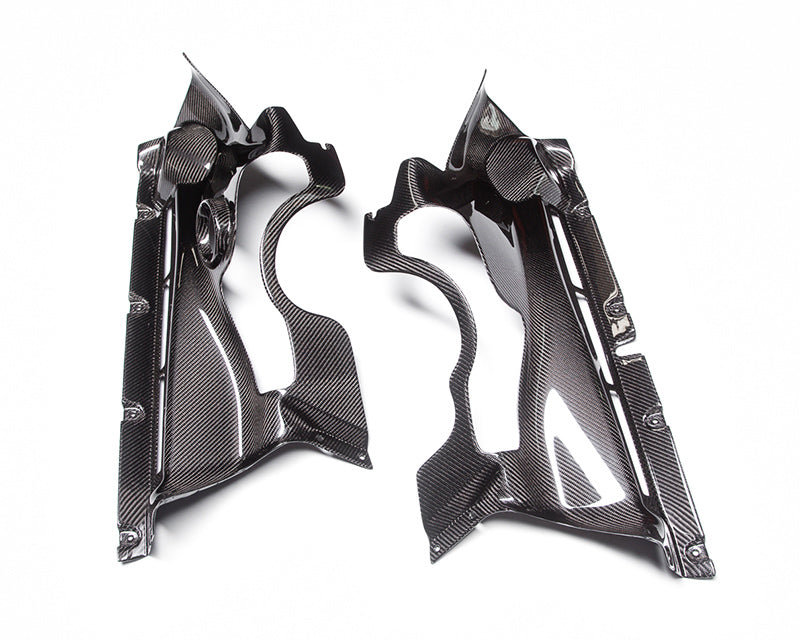 Agency Power Carbon Fiber 2 Piece Engine Bay Panels Set McLaren MP4-12C Coupe 12-14