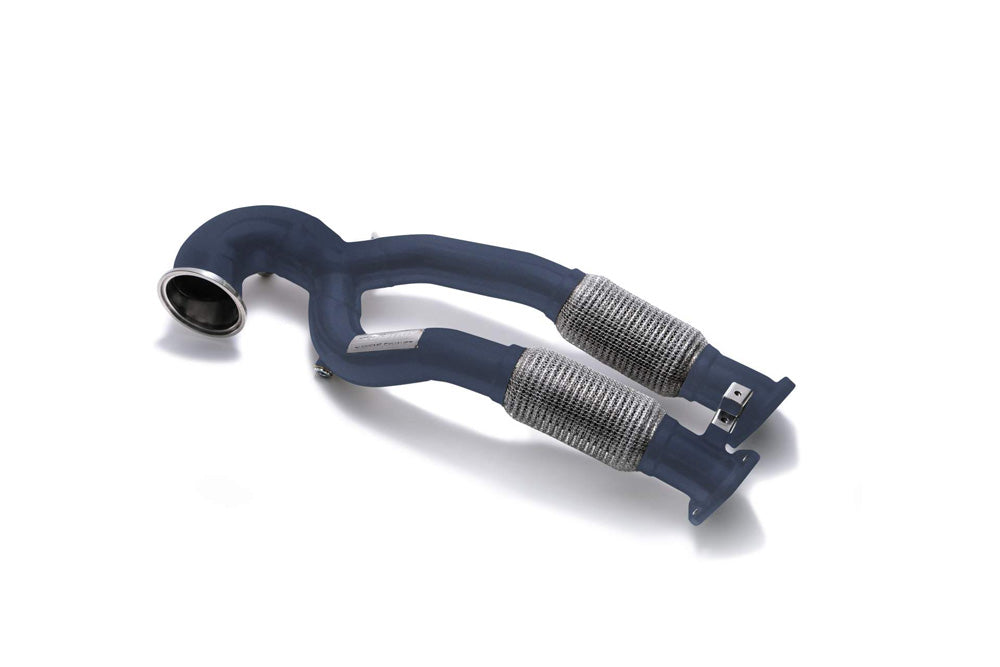 ARMYTRIX Ceramic Coated Race Downpipe w/Cat-Simulator Audi RS3 8V 2017-2020