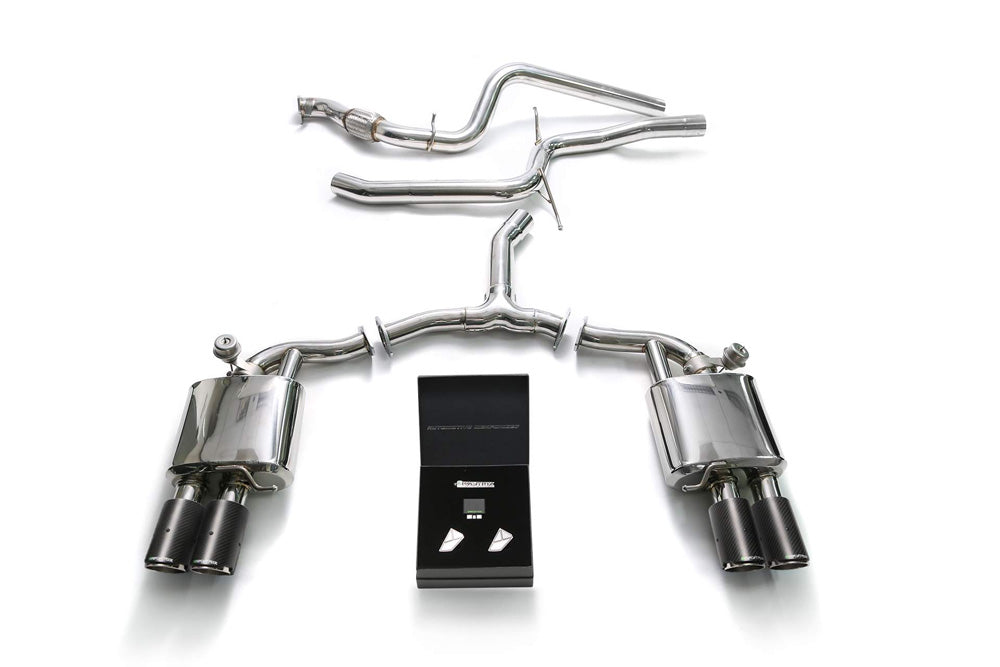 ARMYTRIX Valvetronic Exhaust System Audi A4 Quattro 2.0 TFSI 4WD 2016-2022