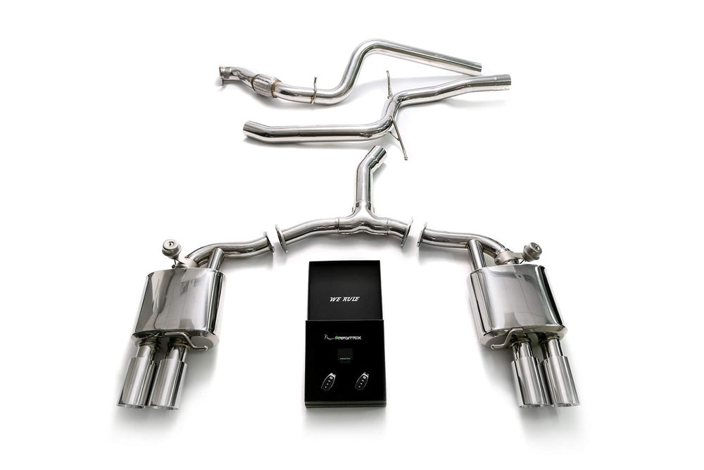 ARMYTRIX Valvetronic Exhaust System Audi A4 Quattro 2.0 TFSI 4WD 2016-2022