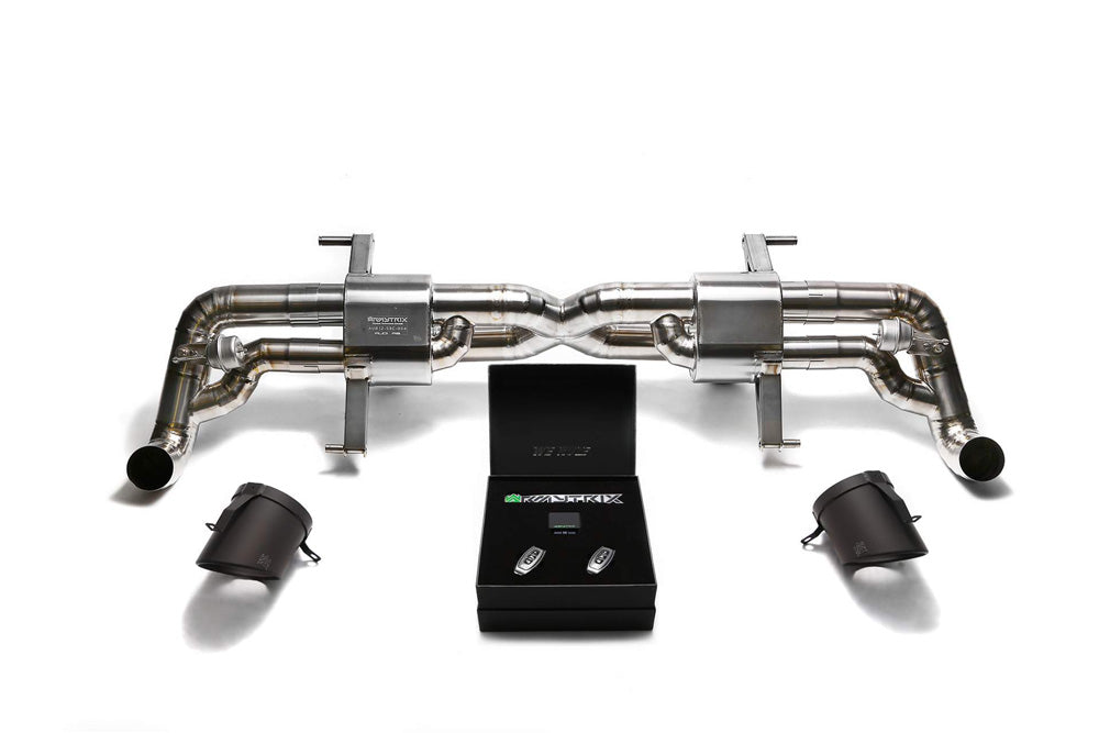 ARMYTRIX Titanium Valvetronic Exhaust System Audi R8 V8 4.2L FSI 2014-2015