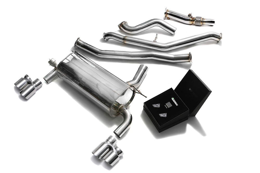 ARMYTRIX Valvetronic Exhaust System w/Race Downpipe | BMW 3-Series | 4-Series F3x 2012-2015