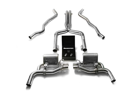 ARMYTRIX Stainless Steel Valvetronic Catback Exhaust System Mercedes-Benz C63 AMG | AMG S W205 2015-2020