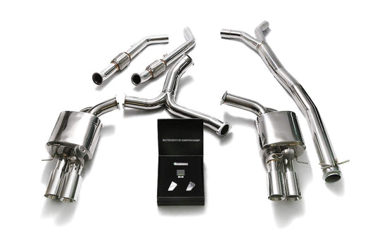 ARMYTRIX Stainless Steel Valvetronic Catback Exhaust System Mercedes-Benz LHD E400/E43 W213 2016-2018