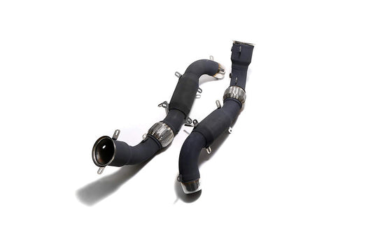 ARMYTRIX Ceramic Coated High-Flow Performance Race Downpipes McLaren 12C | 570 | 600LT | 650S 2012-2019